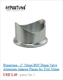 Hypertune-" 50 мм BOV запорный клапан алюминиевый переходный фланец для TiAl 50 мм выдувные клапаны адаптер HT5981
