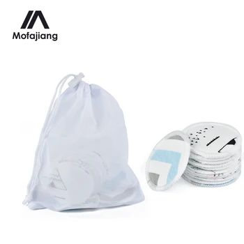 

12Pcs Reusable Makeup Remover Pads Washable Cotton Pads Make up Facial Remover Triple Layers Wipe Pads Facial Care Nursing Pad T