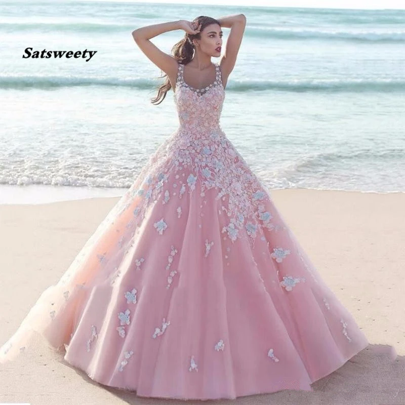 Tank-15-Years-Plus-Size-Quinceanera-Dresses-Organza-Appliques-Ball-Gown-Floor-Length-Prom-Gown-Backless (1)