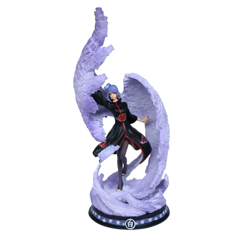 

39cm Anime NARUTO Konan Action Figure PVC Naruto Shippuuden Konan Naruto Gals Collection Model Dolls Toys for Gifts