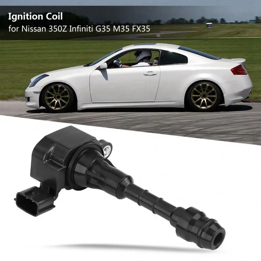 6 шт. катушки зажигания автомобиля Подходит для Nissan, Infiniti G35 M35 FX35 UF401 22448-AL61C