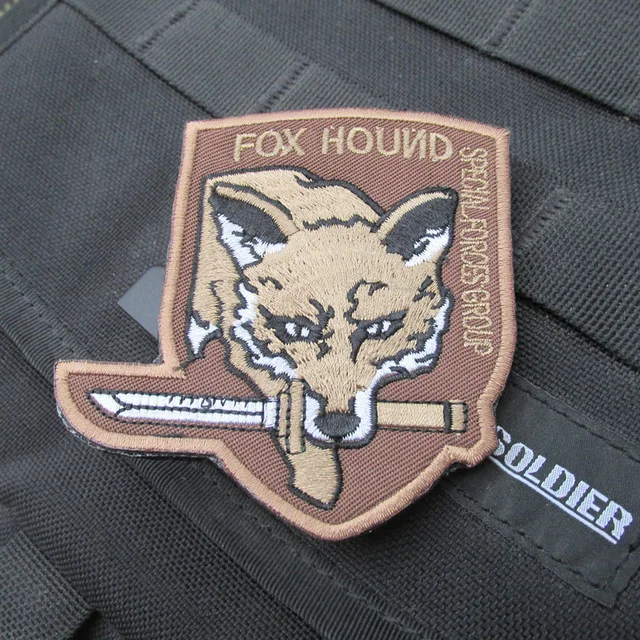 Metal Gear Solid Diamond Dog Special Forces Embroidered Patch