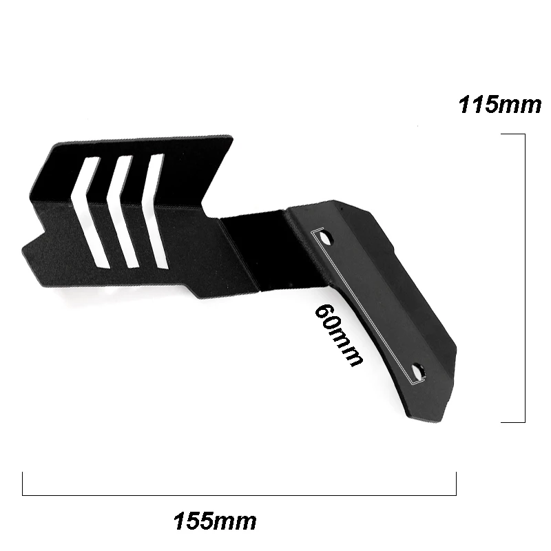 Motorcycle Aluminum Clutch Arm Guard Side Cover Protector Black For Honda CRF1000L Africa Twin 2016-2018 Accessories (9)