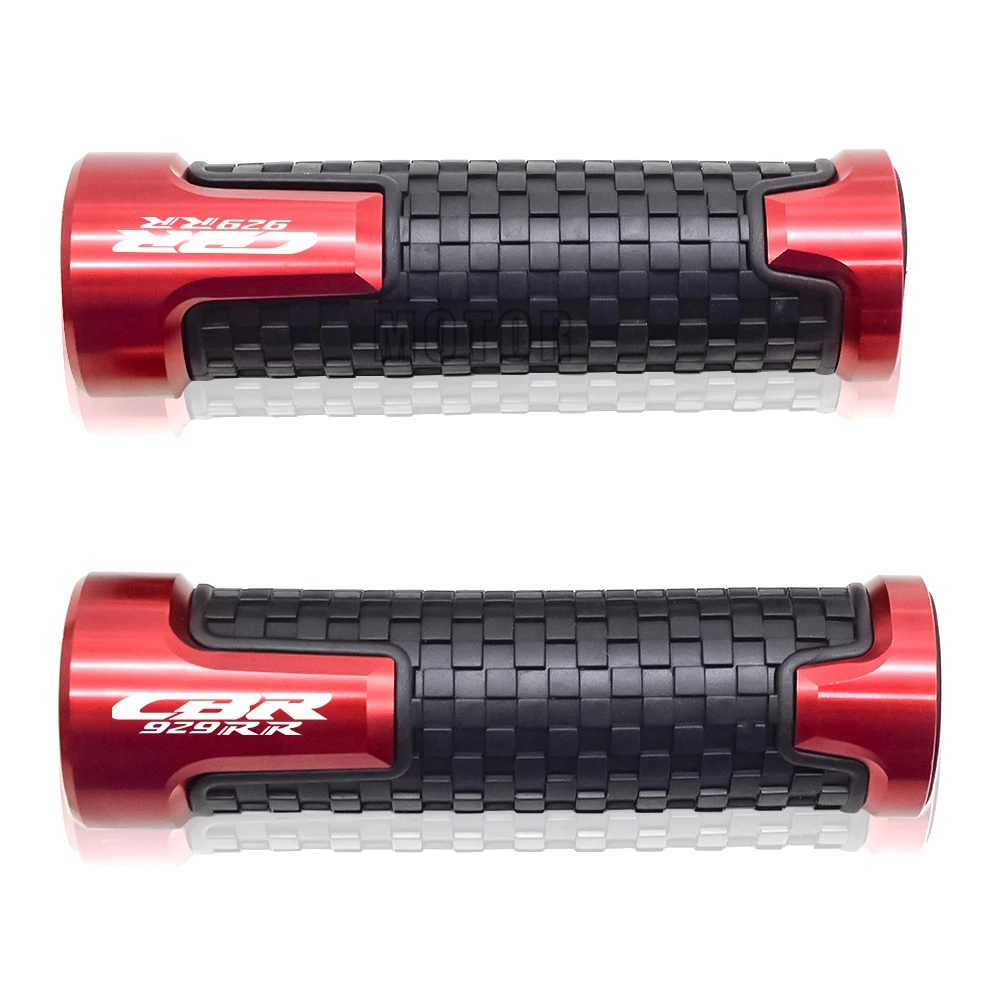 Для Honda CBR929RR 2000-2001 CBR929 CBR 929 RR 929RR мотоцикл 7/" 22 мм алюминиевая противоскользящая рукоятка для руля рукоятки - Цвет: Red