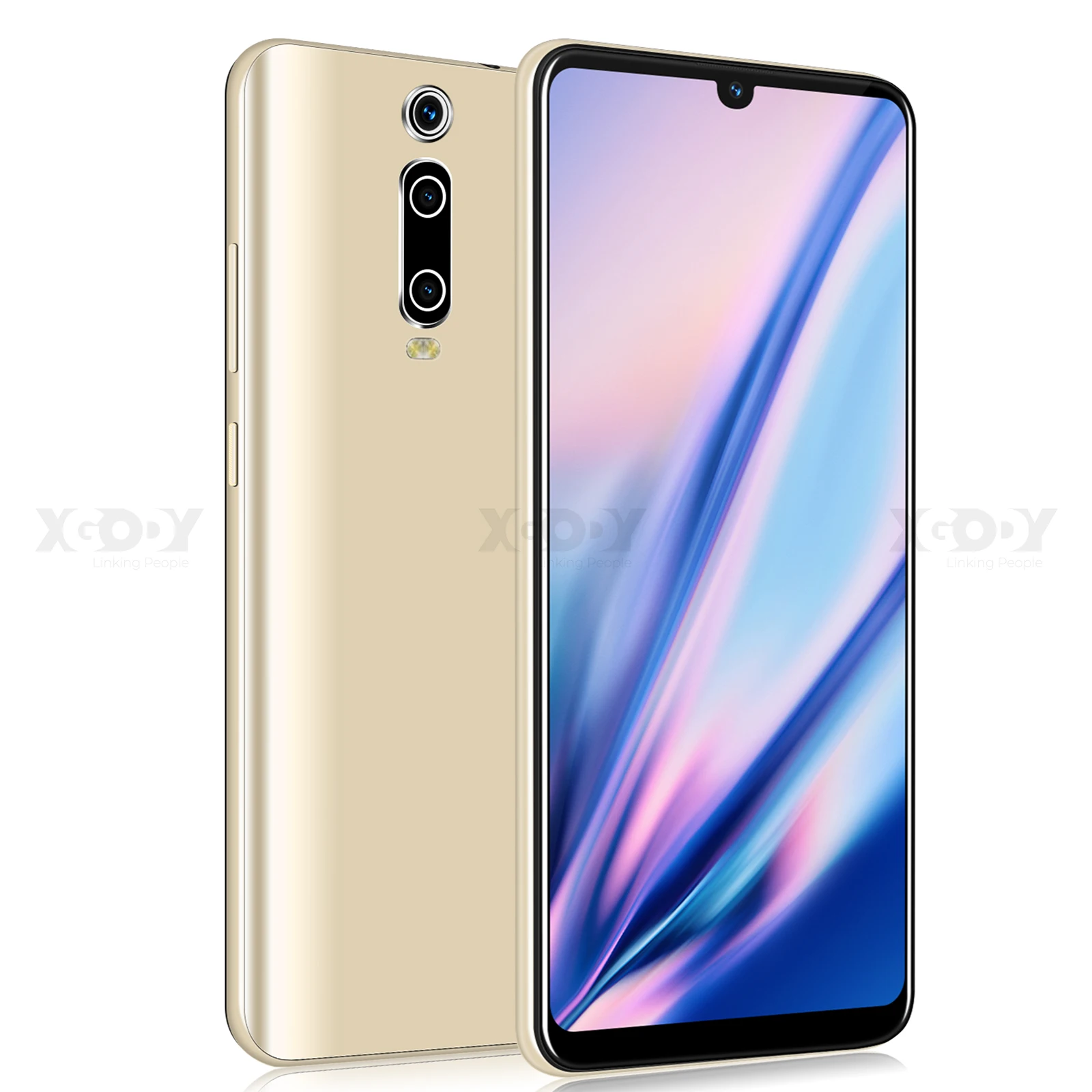 Мобильный телефон XGODY 3G 9T 1 ГБ 4 6 26 дюйма QHD экран MTK6580 четырёхъядерный Android 9 0 Waterdrop