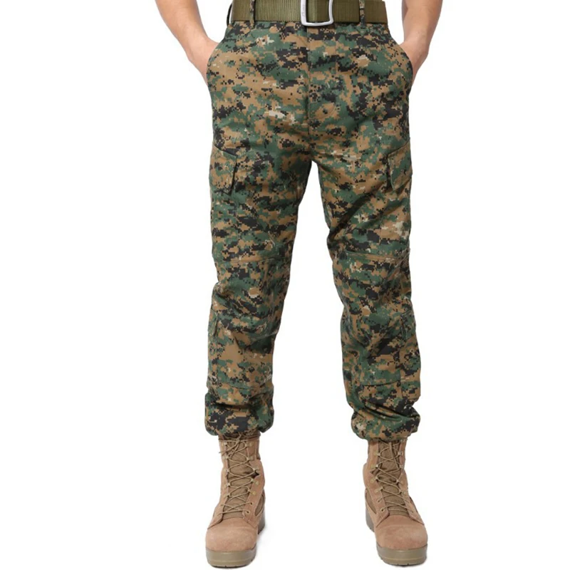 

Tactical Military Combat Men Pants Military Autumn and winter Men's pants Uniform Army Outdoor Camouflage Trousers Clothes WLDG