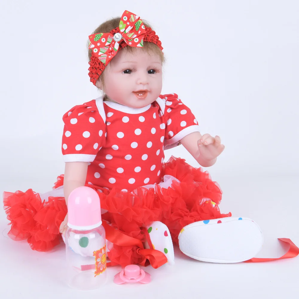 Коллекционная силиконовая кукла набор сделай сам куклы реборн для маленьких