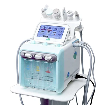 

Professional 6 In 1 Hydro Dermabrasion Water Oxygen Jet Device for Deep Facial Cleansing Skin Whiten Rejuvenation