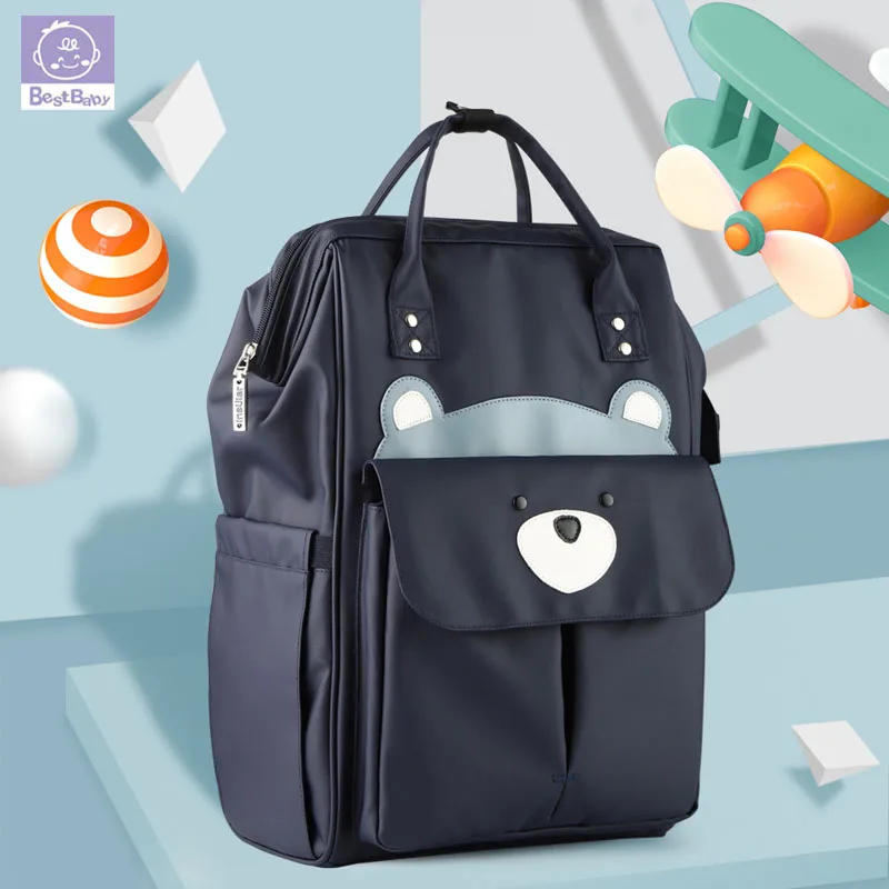 

Best Baby Mommy Diaper Bags Landuo Mother Large Capacity Travel Nappy Backpacks with changing mat Convenient Baby Nursing Bags