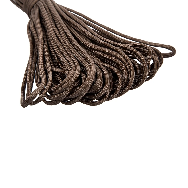 100ft 550 Cord Para cord выживание при прыжке с парашютом Cord-Coyote коричневый