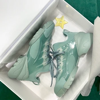 

Women Sneakers Fashoin Lace Up Women Causual Shoes Runway Low Top Flats Shoes Trainers Sneakers Shoes Women BiG size