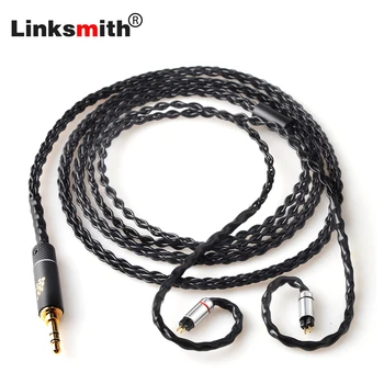 

8 Core Silver Plated Cable 2.5/3.5/4.4mm Balanced Cable with MMCX/2PIN/QDC for W4R/SE3/SE5/UM3X/UE18/JH13/1964/S2/S4/KING PROA