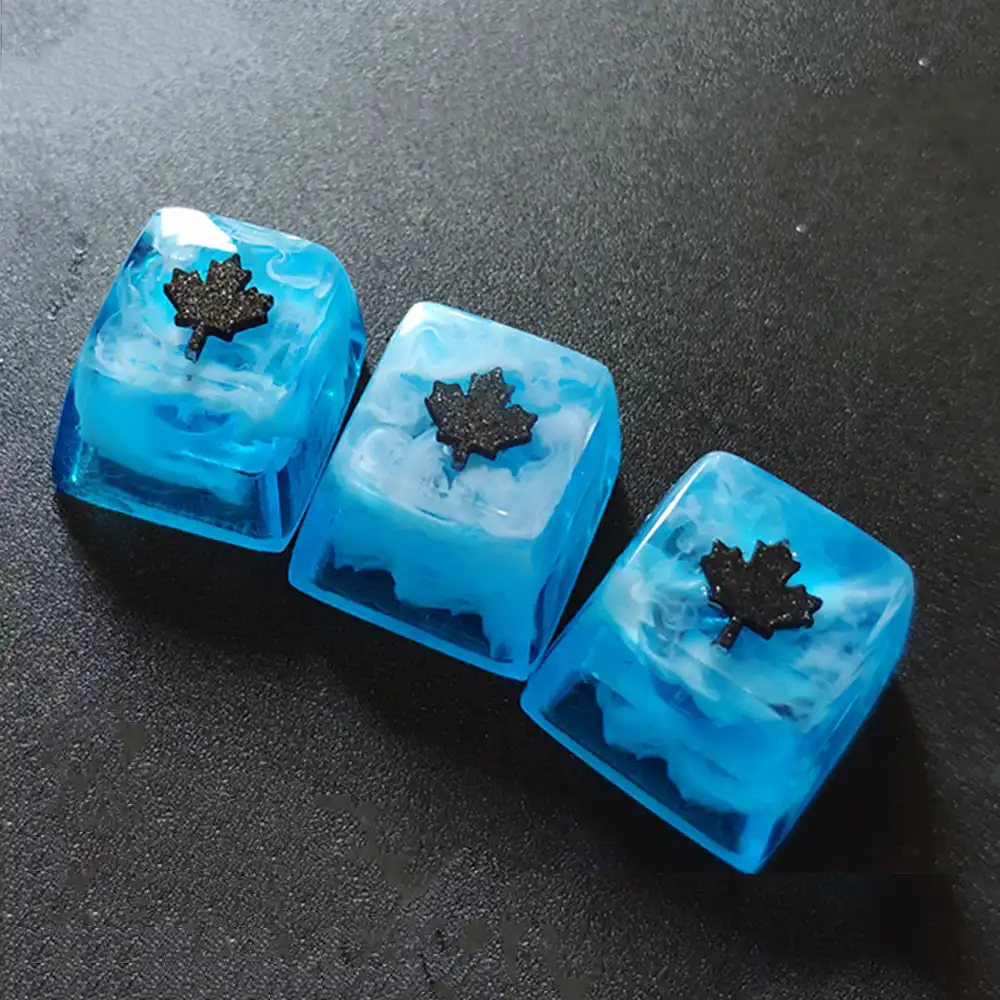 Handmade Backlight Resign Keycaps For Cherry Mx Switch Mechanical Keyboard Keycap Replace Maple Leaf Blue Backlight Keycaps Oem Keyboards Aliexpress Handmade Backlight Resign Keycaps For Cherry Mx Switch Mechanical Keyboard Keycap Replace Maple Leaf Blue Backlight Keycaps Oem Keyboards Aliexpress