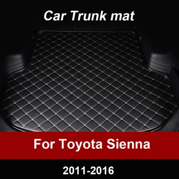 

APPDEE Car trunk mat for Toyota Sienna 2011 2012 2013 2014 2015 2016 cargo liner carpet interior accessories cover