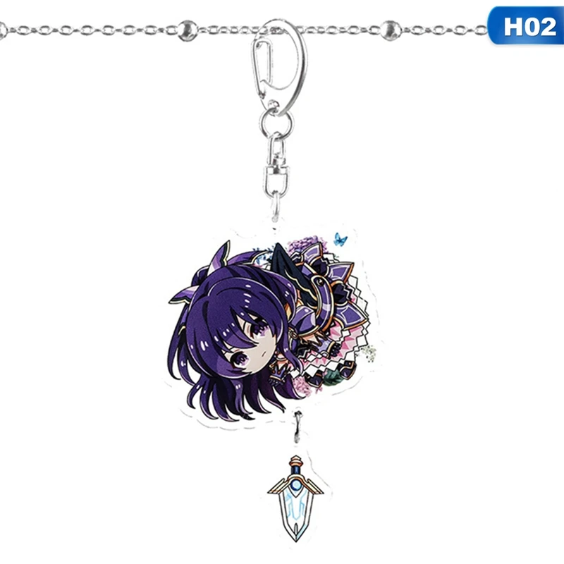 Аниме Дата живой брелок Yatogami Tohka Yoshino Tokisaki Kurumi Itsuka Kotori Милый Забавный акриловый кулон брелок