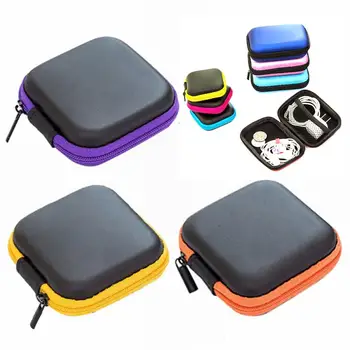 

Earphone Wire Organizer Box Headphone Storage Box Case Phone Charge Cable Organizer Headphone Protector Data Cable Container
