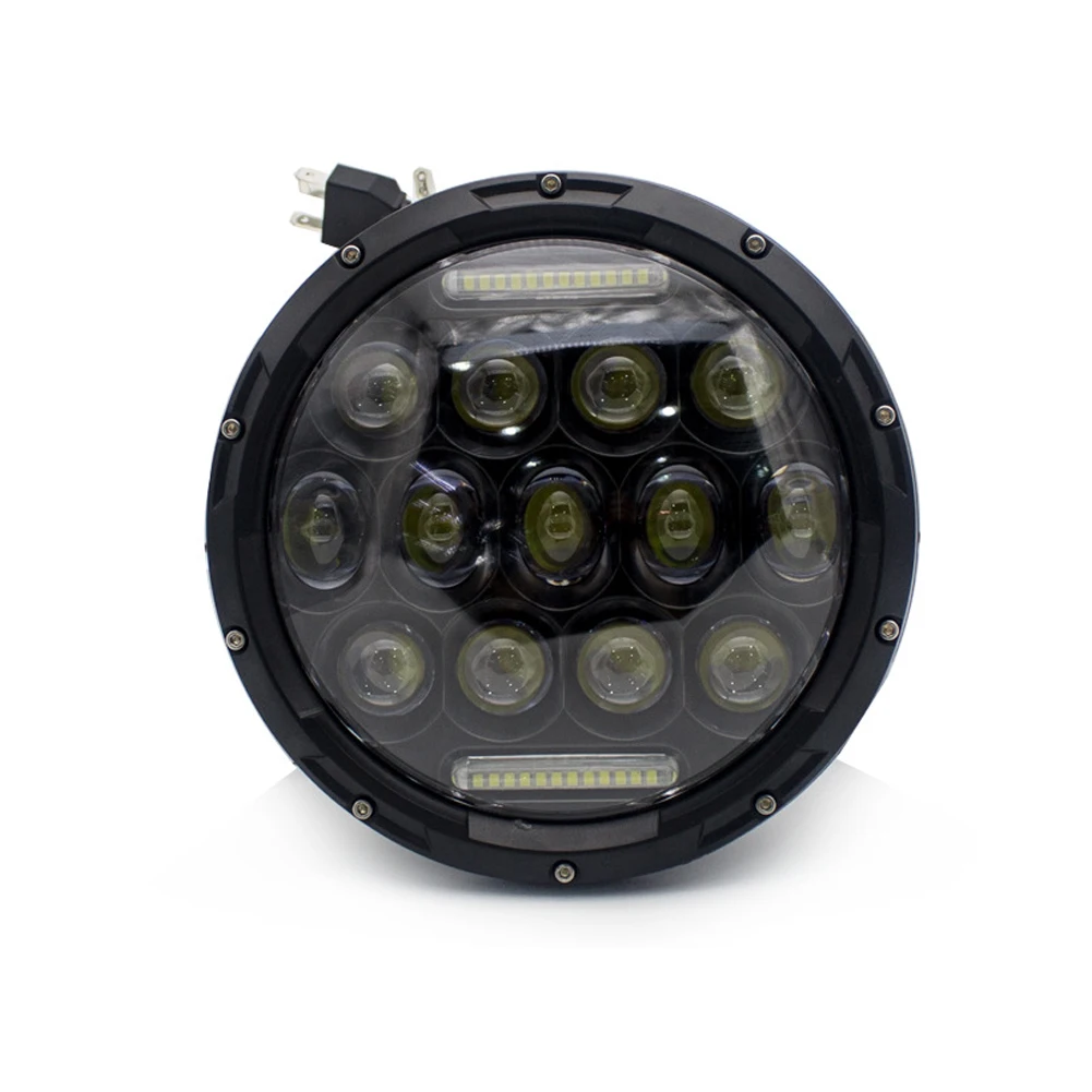 7 дюймов лампы Водонепроницаемый пылезащищенный светодиодный Универсальный луч светильник круглый мотоцикла головной светильник Профессиональный проектор безопасности для Jeep