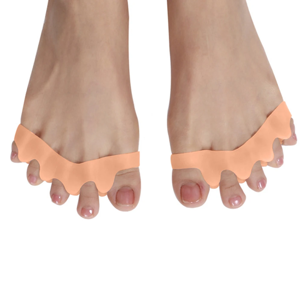 2pcs Hallux Valgus Corrector Toe Separator Stretchers Straightener Spreader