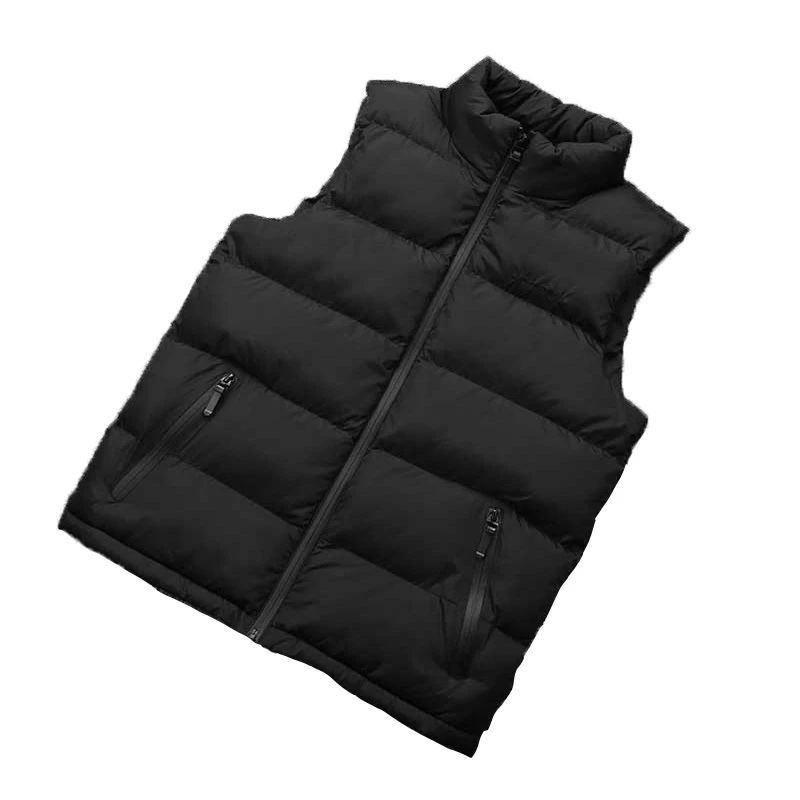 8XL Новое поступление мужская куртка без рукавов зимний Сверхлегкий жилет на белом утином пуху мужской тонкий жилет мужской s ветрозащитный Теплый жилет хороший