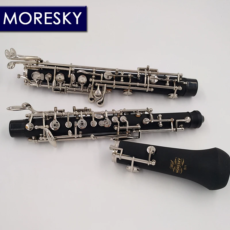 【新品未使用】調整済み　MORESKY オーボエ MORESKY プロ C キーオーボエ半自動スタイル白銅 nickelplate