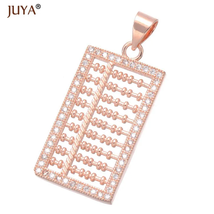 rose gold Ручной работы своими руками Ожерелье Браслеты кулон аксессуары модные Черепаха/бабочка/крылья Ангела/Абакус/Череп Подвески Ювелирных изделий - Окраска металла: rose gold