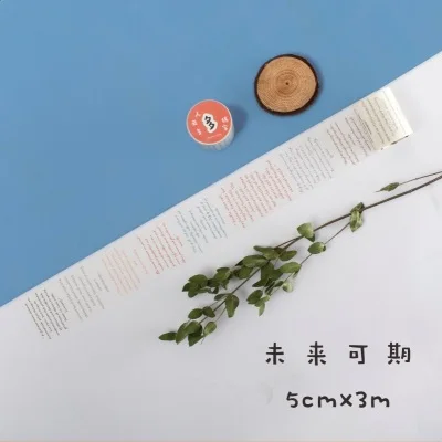 Винтажная Bullet Journal васи лента английская поэтическая этикетка для маскирующей ленты наклейка DIY декоративный дневник в стиле Скрапбукинг фото абlums - Цвет: 5