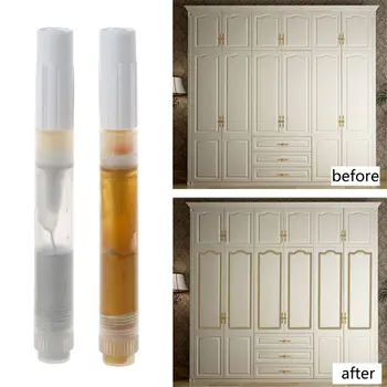 

European Furniture Gold Silver Line Painting Pen Metallic Marker Furniture Decor