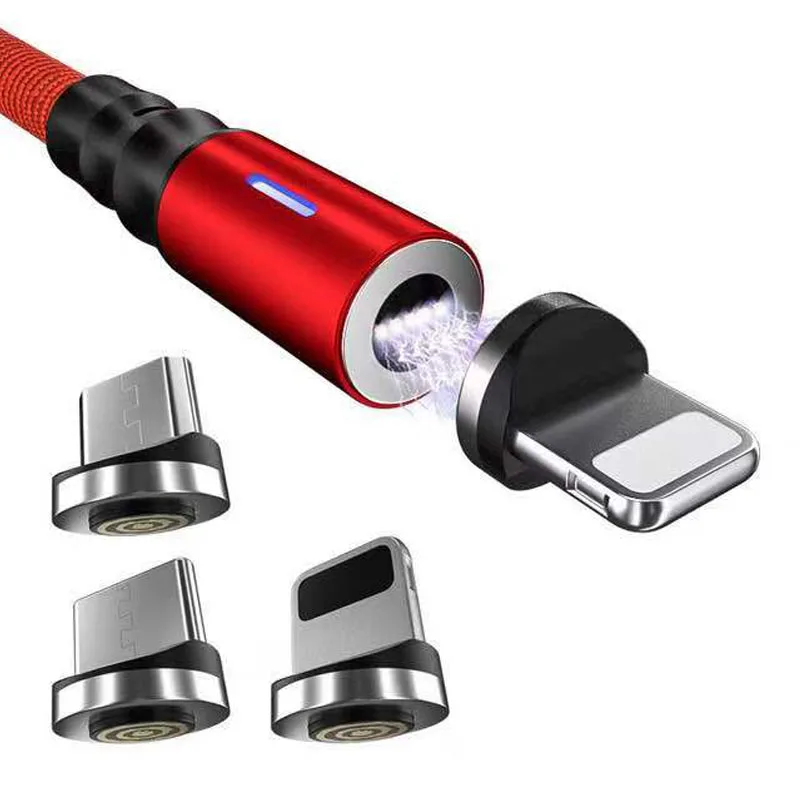 Магнитный usb кабель для быстрой зарядки TYPE C Micro USB Android IOS линия передачи данных Xiaomi