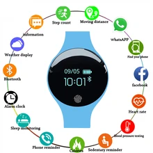 Smart Watch Sport Heart Rate Monitor Smartwatch Call Reminder Bluetooth Fitness Bracelet Tracker for IOS Android Smart Watch Sport Heart Rate Monitor Smartwatch Call Reminder Bluetooth Fitness Bracelet Tracker for IOS Android