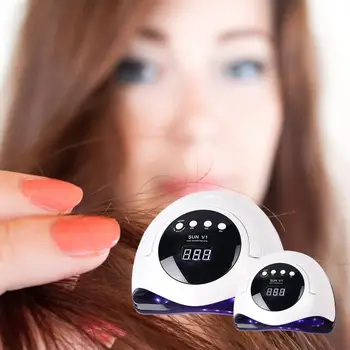 

168W High Matching Manicure Device Dual Light Source Intelligent Induction Phototherapy Lamp Quick-Drying Nail Dryer