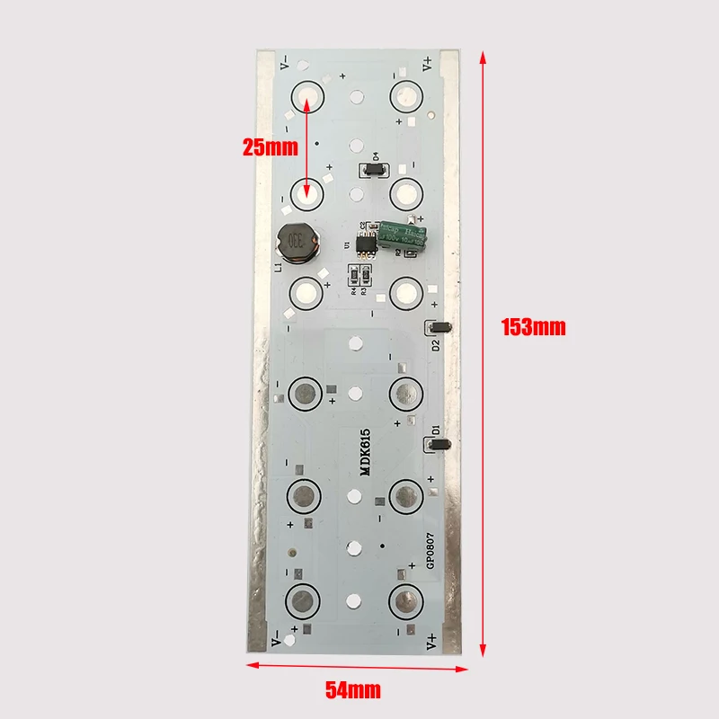Светодиодный драйвер 36 Вт интегрированный светодиодный объектив для печатной