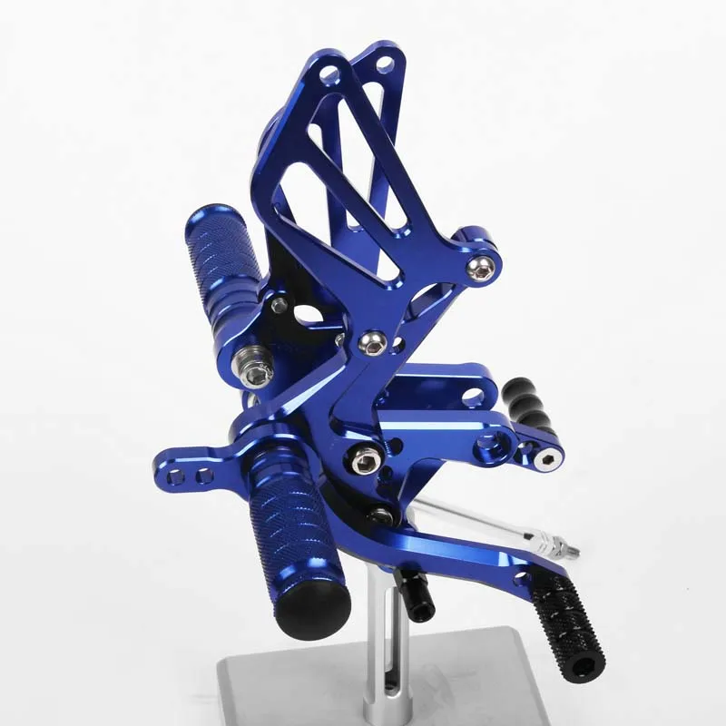 SMOK педаль мотоцикла для Suzuki GSXR750 1996 1997 1998 1999 2000 2001 2002 2003-2005 алюминиевый сплав Rearset подножки