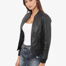 VAINAS, европейский бренд, Женская куртка из натуральной кожи буйвола, женские Мотоциклетные Куртки из натуральной кожи, байкерские куртки Niovi