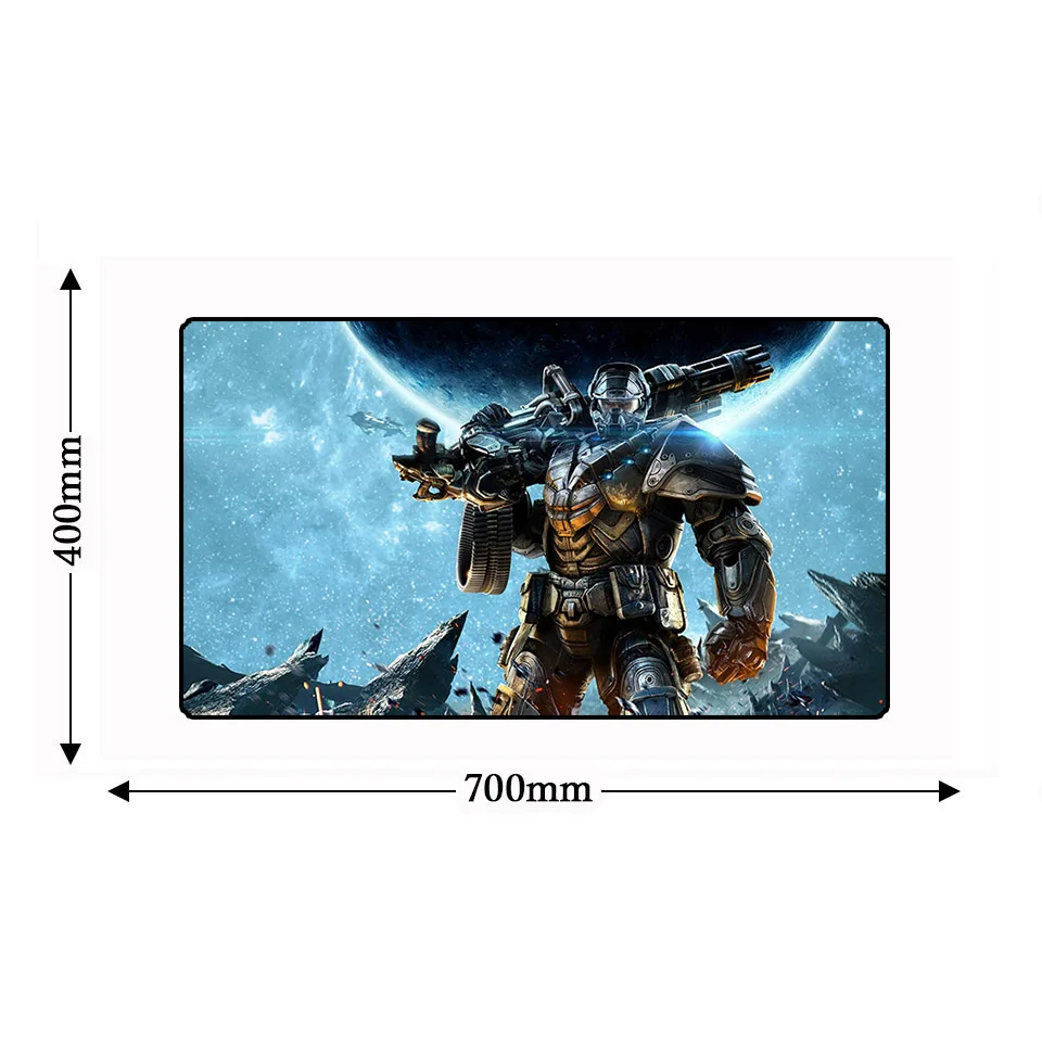 6 700*400*2 мм Большой запирающий край игровой геймер клавиатура компьютерный коврик для мыши крутой аниме XL ноутбук ПК стол резиновый коврик для мыши коврики - Цвет: 6