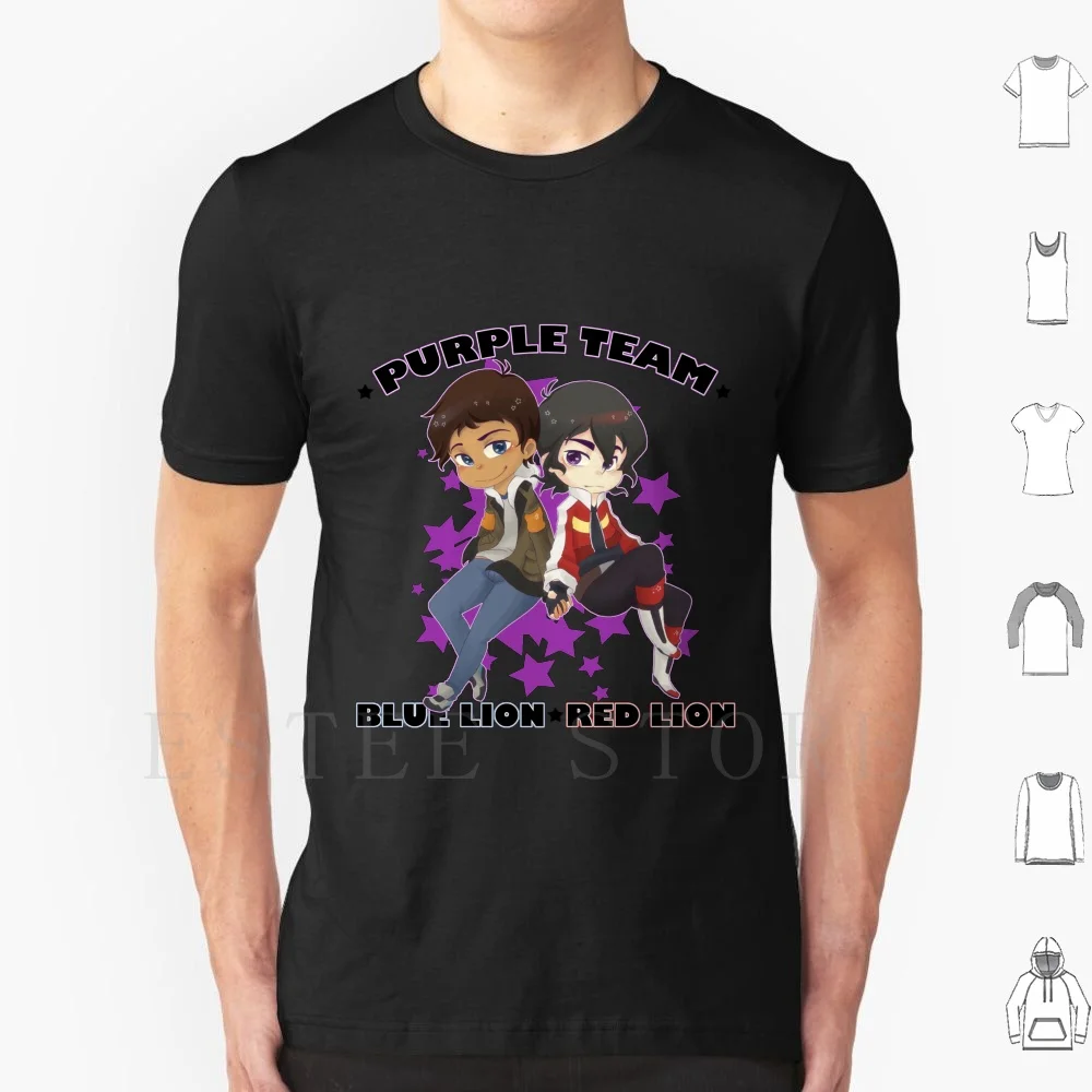 Purple Team T Shirt Stampa Cotone Voltron Klance Tecnica Tecnica Tecnica Tecnica Lancia Mcclain Vld Cute Otp Fangirl Voltron Fense Defend