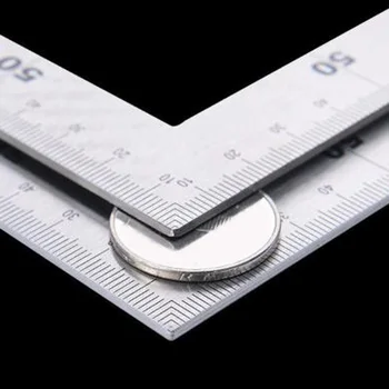

Measuring L Square Angle Ruler Precision Carpentry Woodworking Supply 1pc