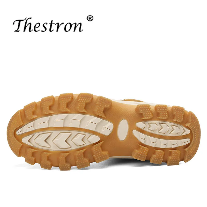Thestron/высокие Прогулочные кроссовки; нескользящая походная обувь; обувь для мальчиков; походная обувь; мужская спортивная обувь высокого качества на открытом воздухе