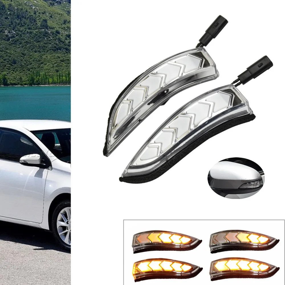 

Dynamic Turn Signal Blinker Sequential Side Mirror Light For Toyota Camry 2012-2017 Altis Corolla 2014-2017 Vios Yaris 2014-2018