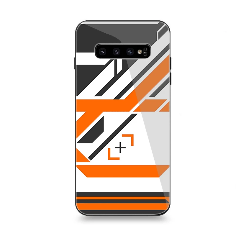 Чехол для телефона Стекло для samsung A40 A50 A10 A20 A30 A60 A70 S10 S7 край S8 S9 Note 8 9 10 плюс Чехол против удара Asiimov CS GO