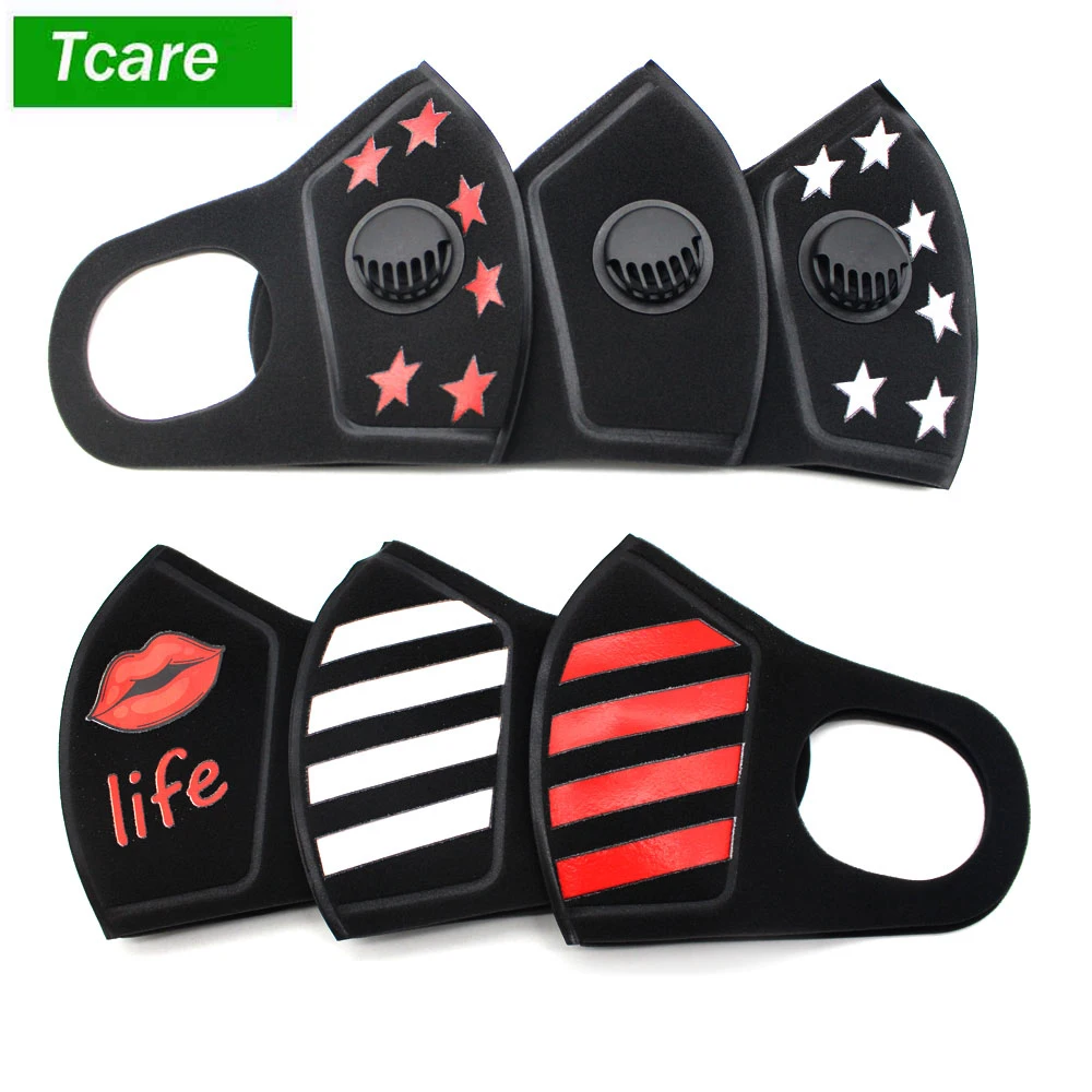 

2Pcs Respiratory Dust Mask Upgraded Version Men & Women Anti-fog Haze Dust Pm2.5 Pollen 3D Cropped Breathable Valve Mouth Mask