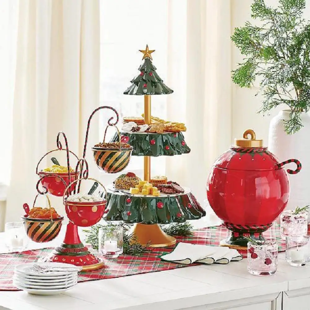 HiWEEGO Set 24 Decorazioni Natalizie 2-in-1 - Magneti E Appendini, Mattoncini Costruzione Con Babbo Natale, Pupazzo Di Neve E Renna
