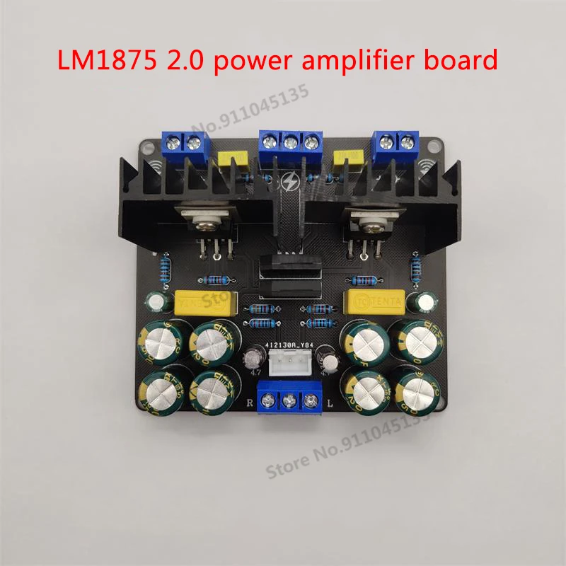 

Плата усилителя мощности 2X20W LM1875, двухканальная Плата усилителя мощности 2,0 стерео, Плата усилителя мощности «сделай сам», модуль высокой мощности динамика