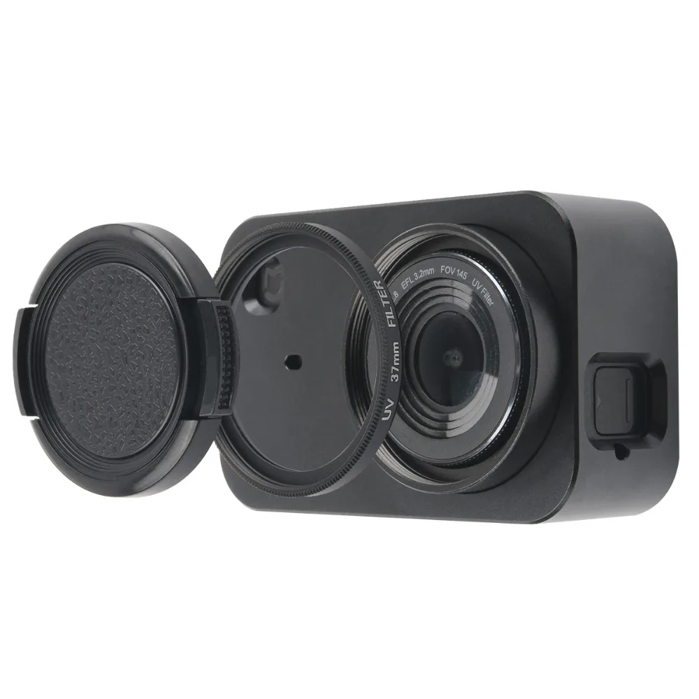 Защитный чехол из алюминиевого сплава для Xiaomi Mijia camera Крепление-сетка и 37 мм УФ-объектив для Mijia 4K Mini Sport camera аксессуар