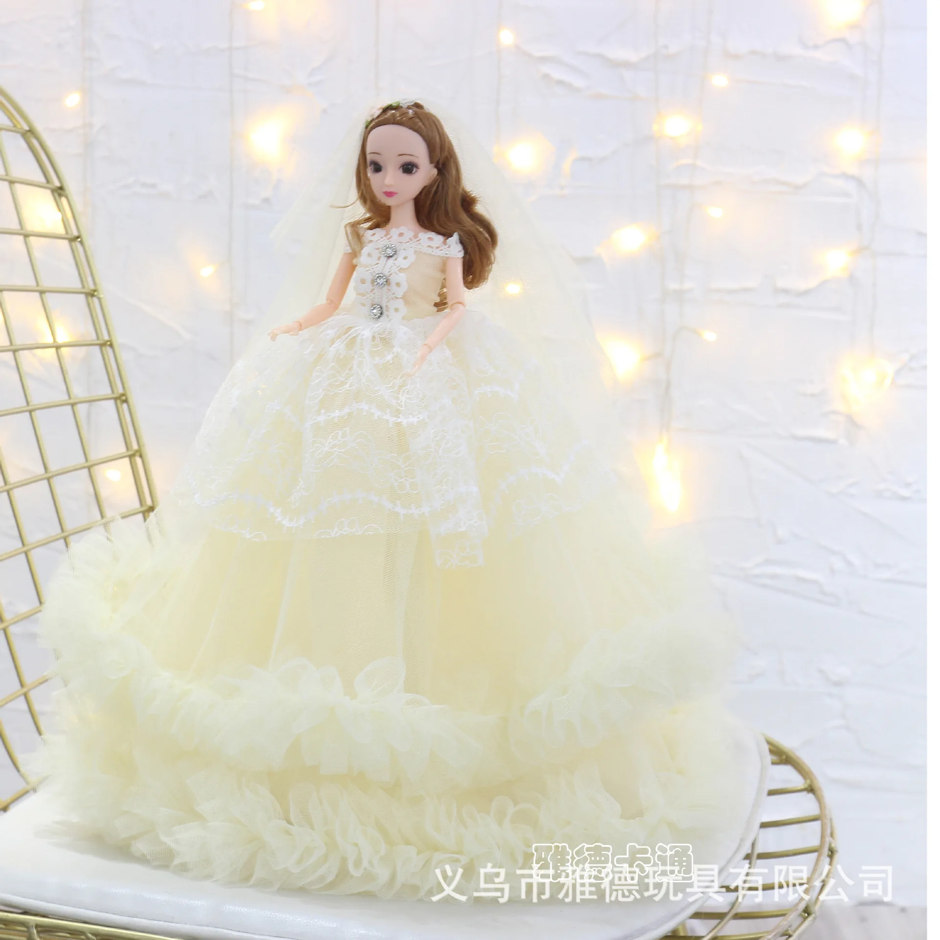 

Meet Lefutur 1/4bjd wedding doll 45cm gift for girls multiple styles best Valentine's Day gift handmade beauty toys