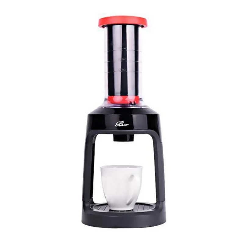  Portable Manual Coffee Machine Filter Coffee Pot Espresso Hand Pressure Percolator Espresso Maker F