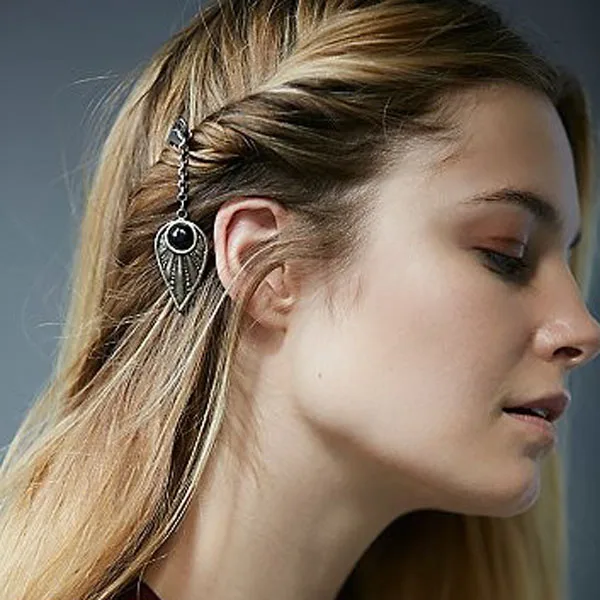 Beautiful Charming Vintage Delicate Geometry Pendant Hairpin Hair Stick Pin