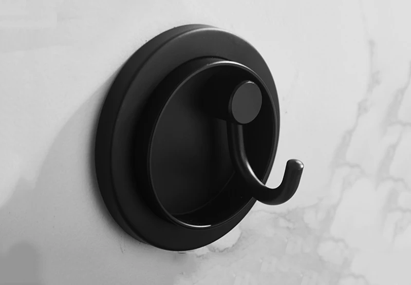 304 Stainless Steel Towel Coat Hooks Gold/Black/Nickel Bathroom Clothes Cabinet Closet Hooks Wall Mounted Bathroom Hardware