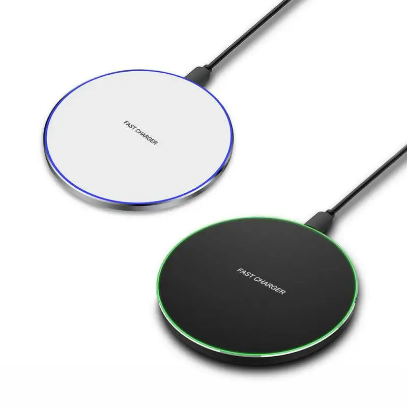 Быстрая Qi Беспроводная зарядная док-станция для iPhone X 8p XR XS samsung S8 S9 plus Note9 Новинка