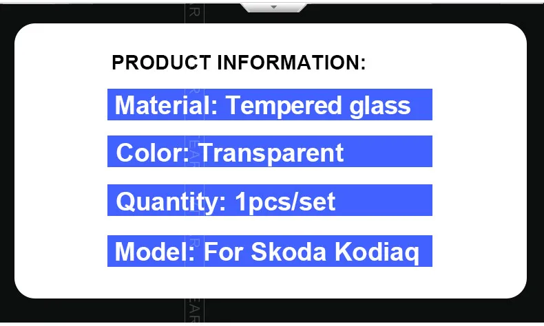 Vtear для Skoda Kodiaq шкода кодиак аксессуары Автомобильный gps навигационный экран прозрачная защитная пленка Наклейка Автомобильные внутренние части автомобиля-аксессуары для укладки
