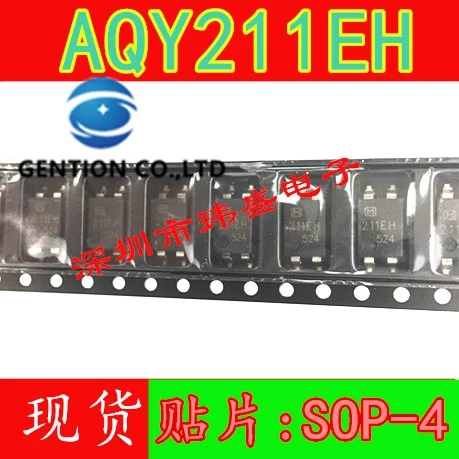 

10PCS AQY211EH SOP4 AQY211EHAX light coupling relay chip in stock 100% new and original